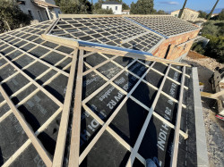 Aménagement extérieur avec travaux de terrassement dans le Gard